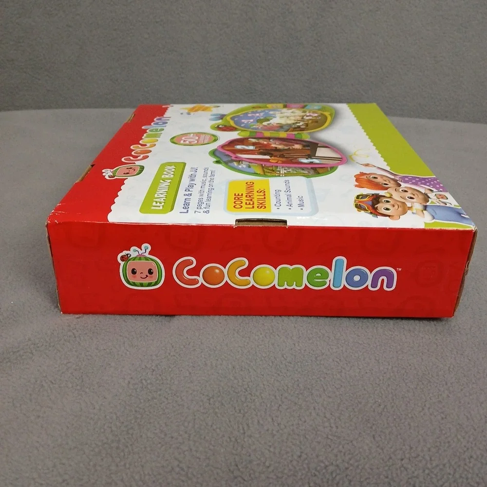Just Play CoComelon Learning Book Interactive Toy MacDonald Farm for Toddlers